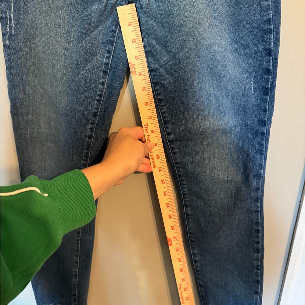 Paige Classic Blue Women's Jeans - Picture 3 of 5